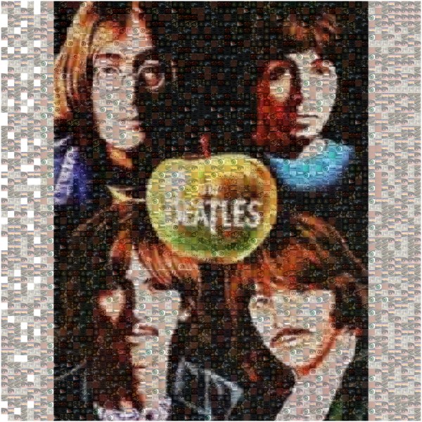 BEATLES MOSAIC 1 by Rainer Anderson